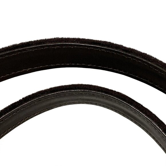 Auth DIOR/ChristianDior Trotter,Romantic CPF44864 Dark Brown Brown PVC Leather - Picture 7 of 16